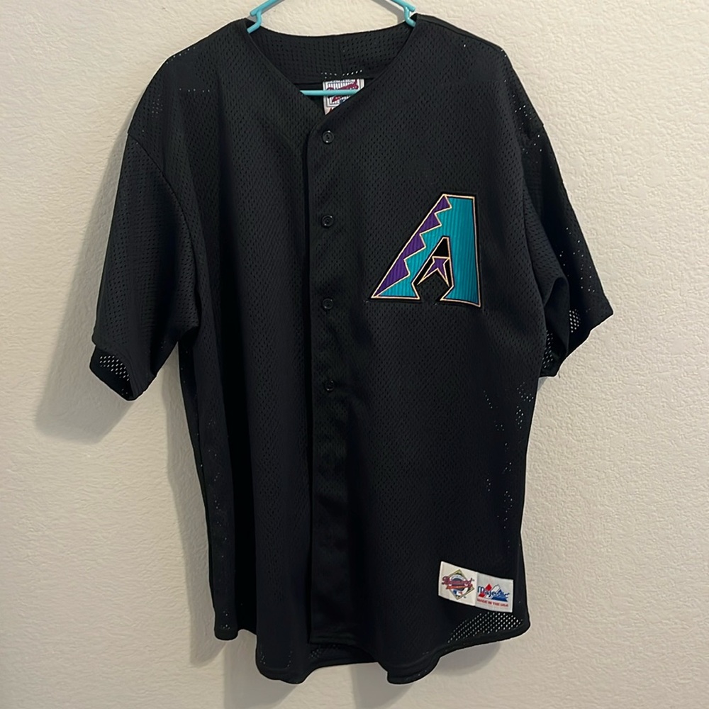 Arizona Diamondbacks Black Jersey - Majestic - XL - Great Condition, Like New